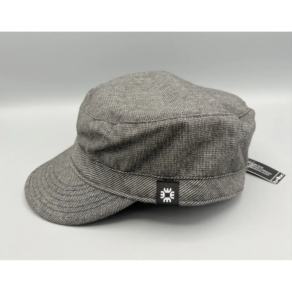 Tribe Headgear Stash Cap Fitted Men's‎ M Gray Hat Military Style NWT
